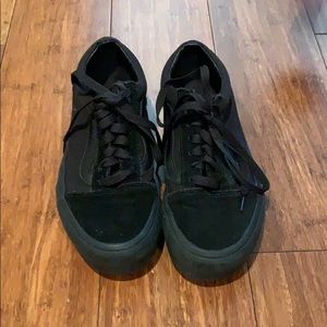 Woman’s platform vans
